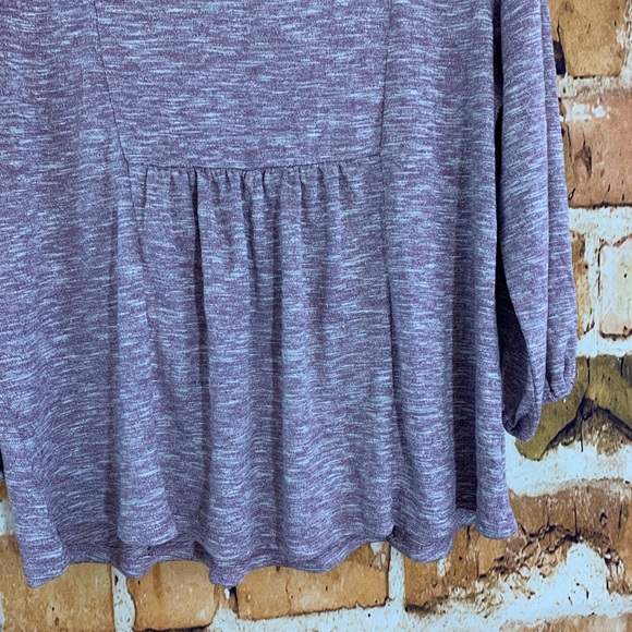 SOLD!!Style&Co Pleated Tassel Tie Top - Picture 7 of 8